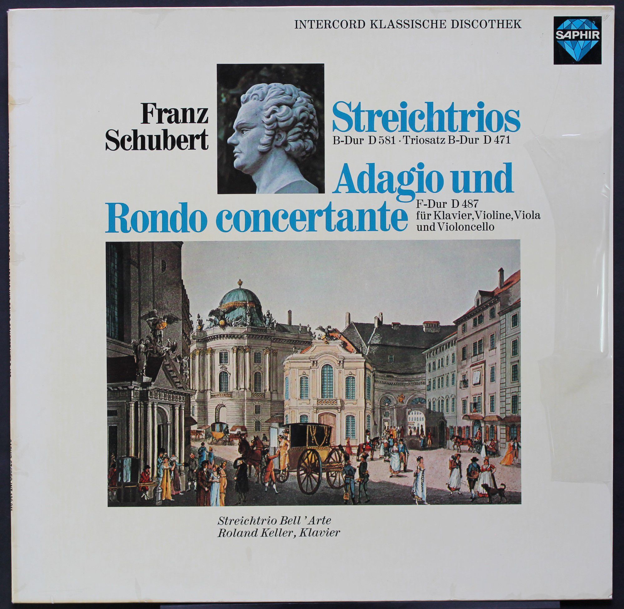 Saphir INT 120.911 - Franz Schubert, Trio Bell'Arte - Streichtri