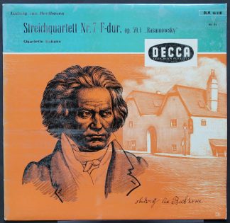 DECCA BLK 16118 - Ludwig van Beethoven, Quartetto Italiano - Str