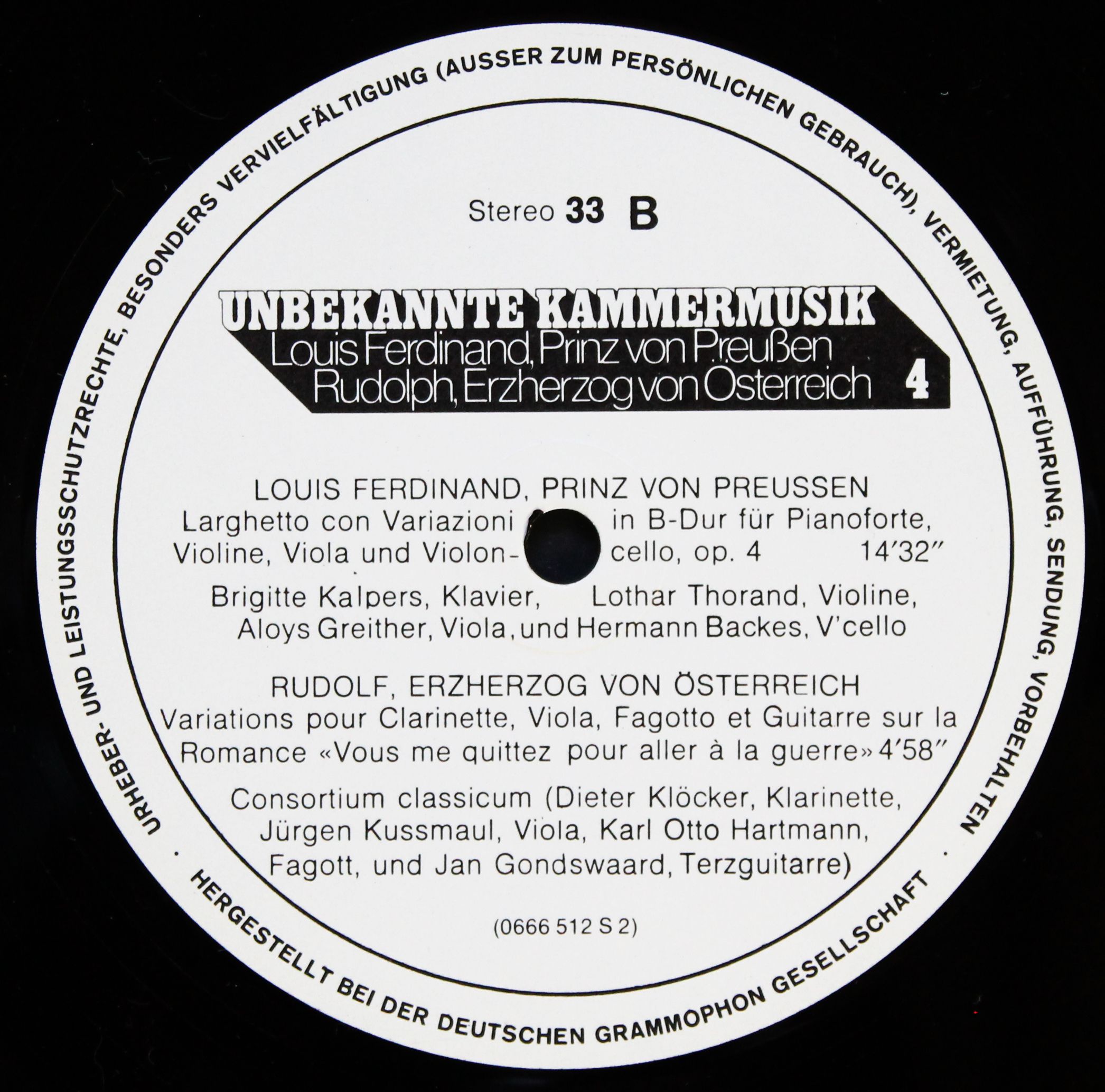 Bayer (2) 0666 512 - Louis Ferdinand von Preußen, Erzherzog Rudo - Image 3