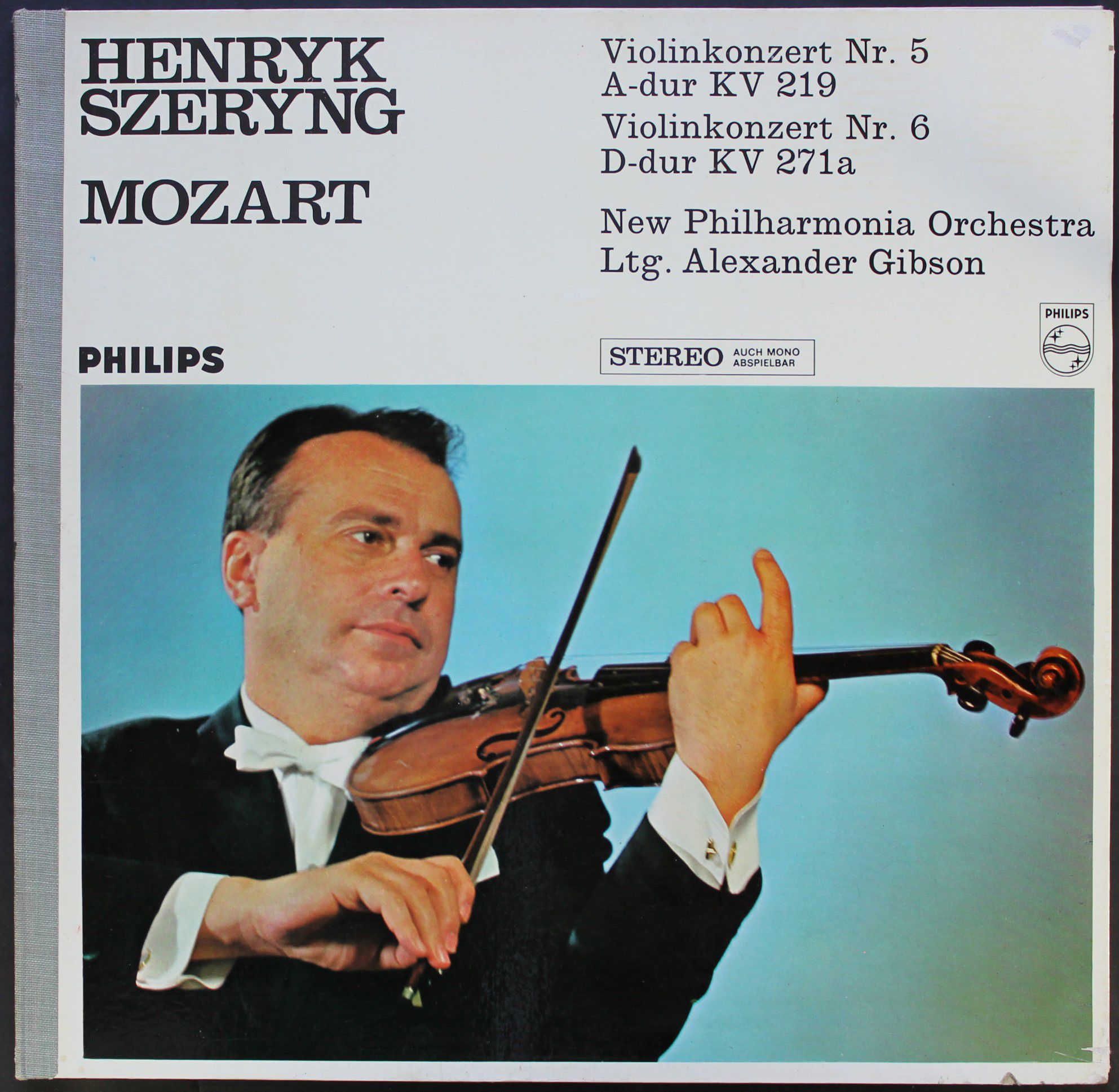 Philips 6882 006 - Henryk Szeryng, Wolfgang Amadeus Mozart, New
