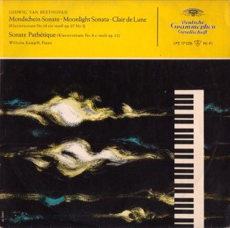 Deutsche Grammophon LPE 17 026 - Ludwig van Beethoven, Wilhelm K