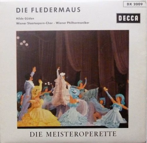 DECCA DX 2009 - Johann Strauss Jr., Hilde Güden, Wiener Staatsop