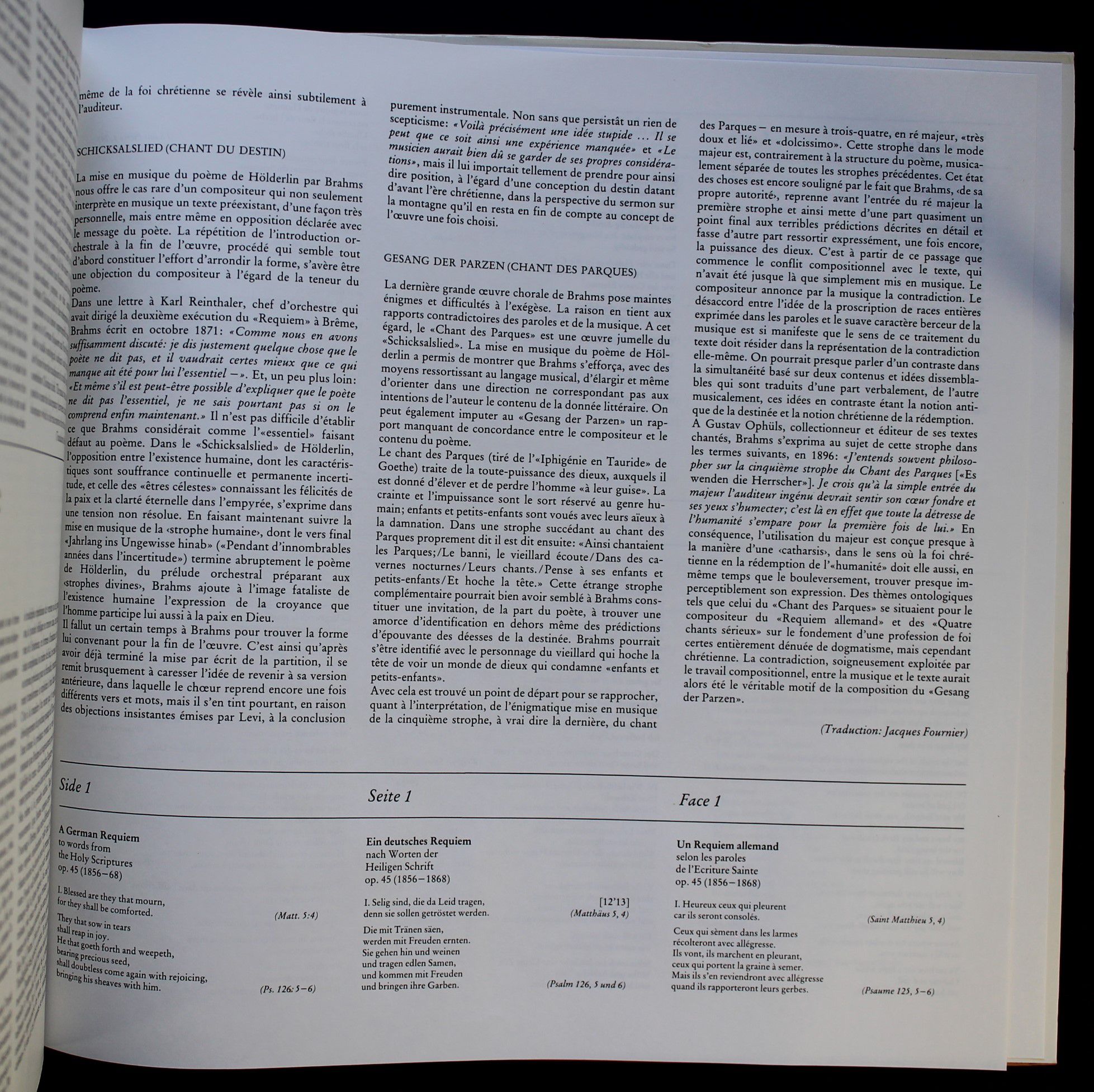 Deutsche Grammophon 410 697-1 - Johannes Brahms, Lucia Popp, Wol - Image 3