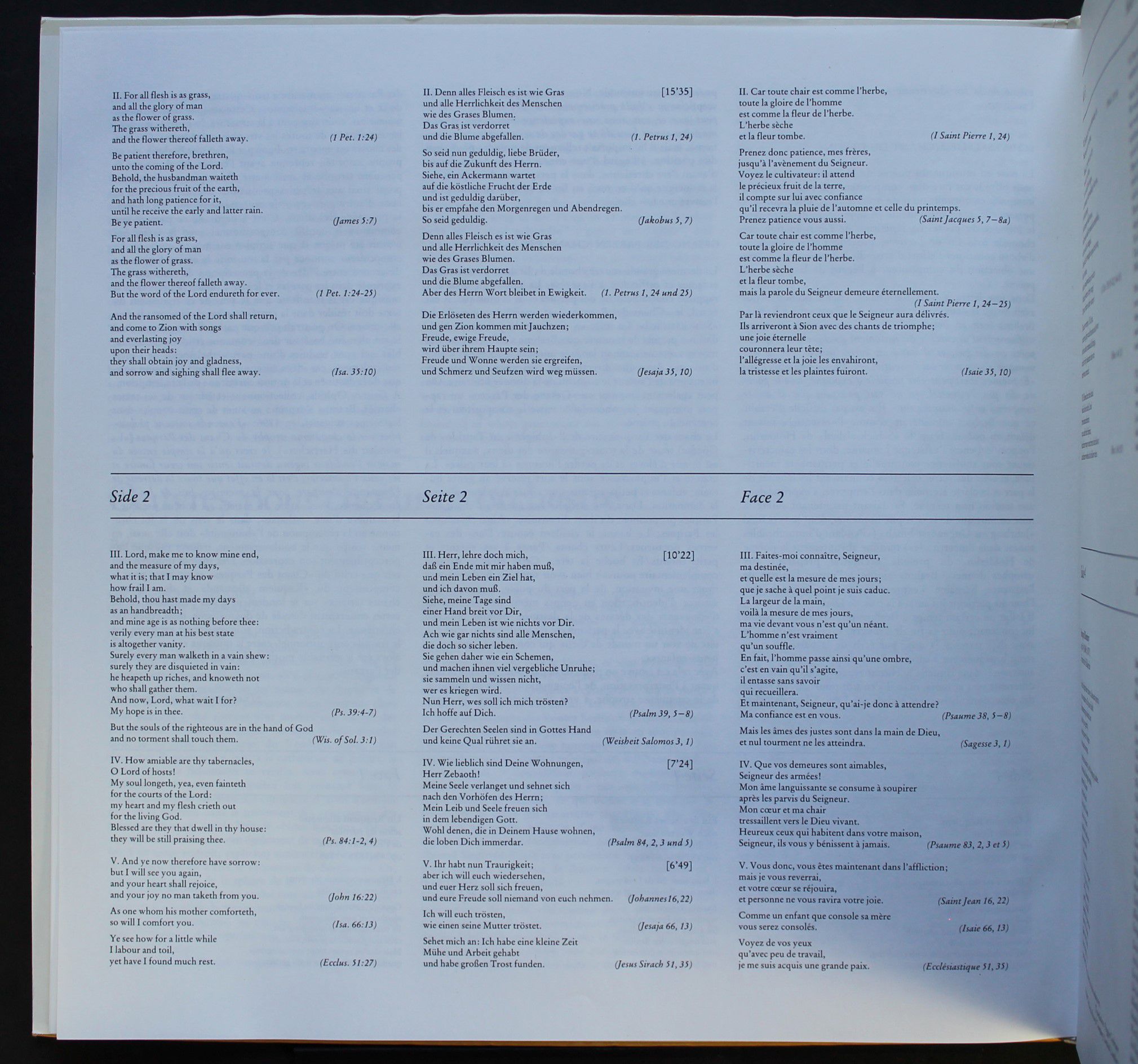 Deutsche Grammophon 410 697-1 - Johannes Brahms, Lucia Popp, Wol - Image 4