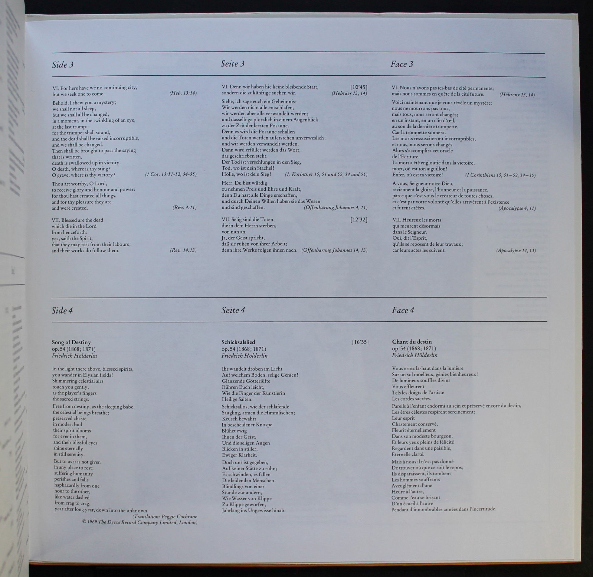 Deutsche Grammophon 410 697-1 - Johannes Brahms, Lucia Popp, Wol - Image 5