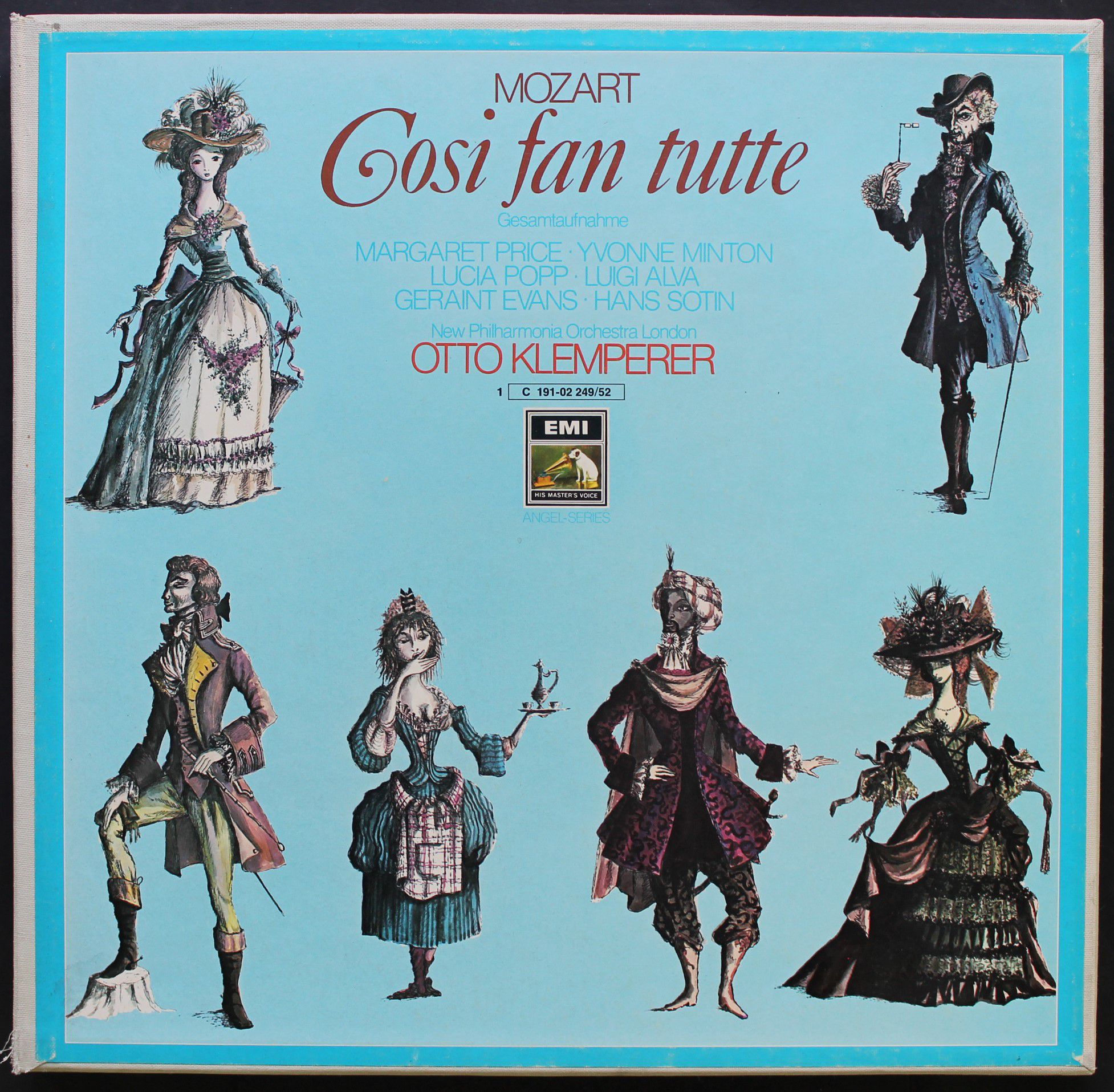 His Master's Voice 1 C 191-02249 / 52 - Wolfgang Amadeus Mozart,