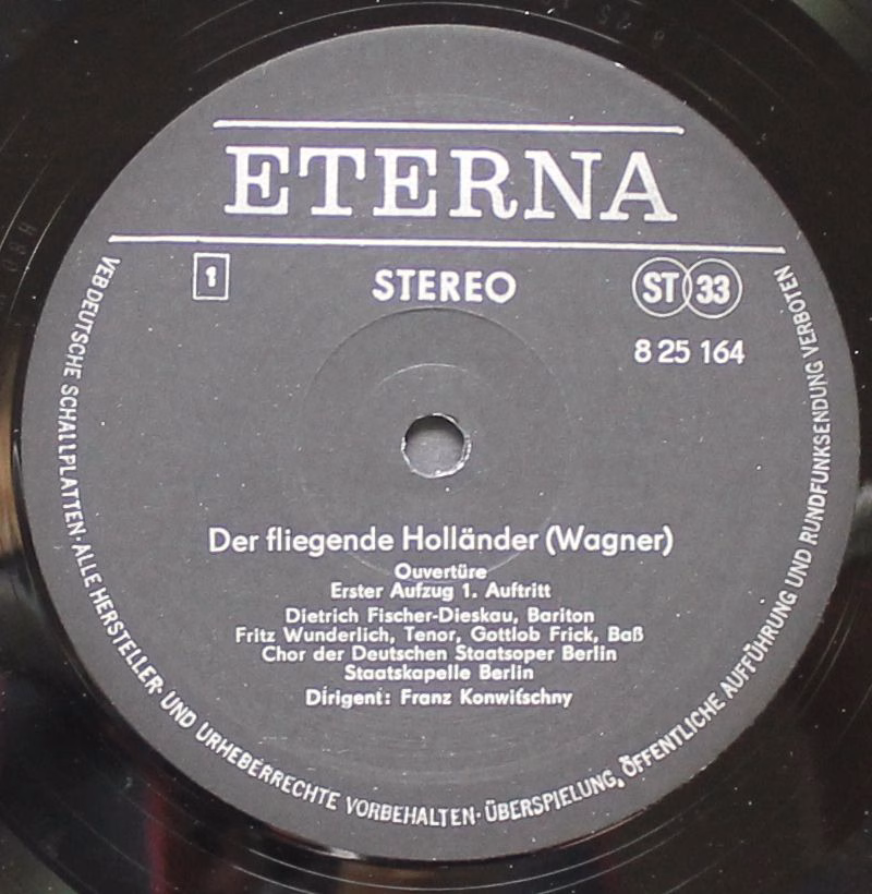 Eterna 8 25 164-166 - Richard Wagner, Dietrich Fischer-Dieskau, - Image 2