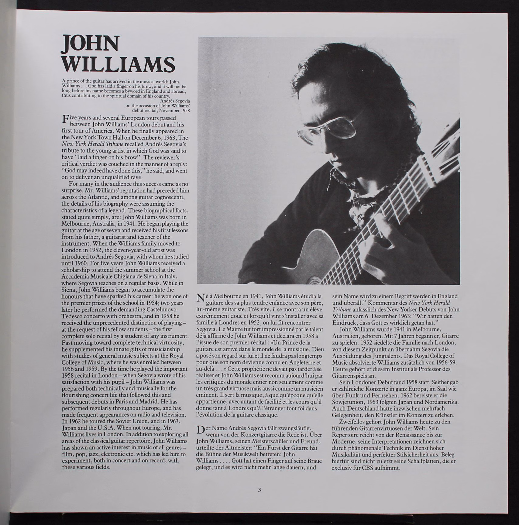 CBS Masterworks 79334 - John Williams (7), Joaquín Rodrigo, Heit - Image 5