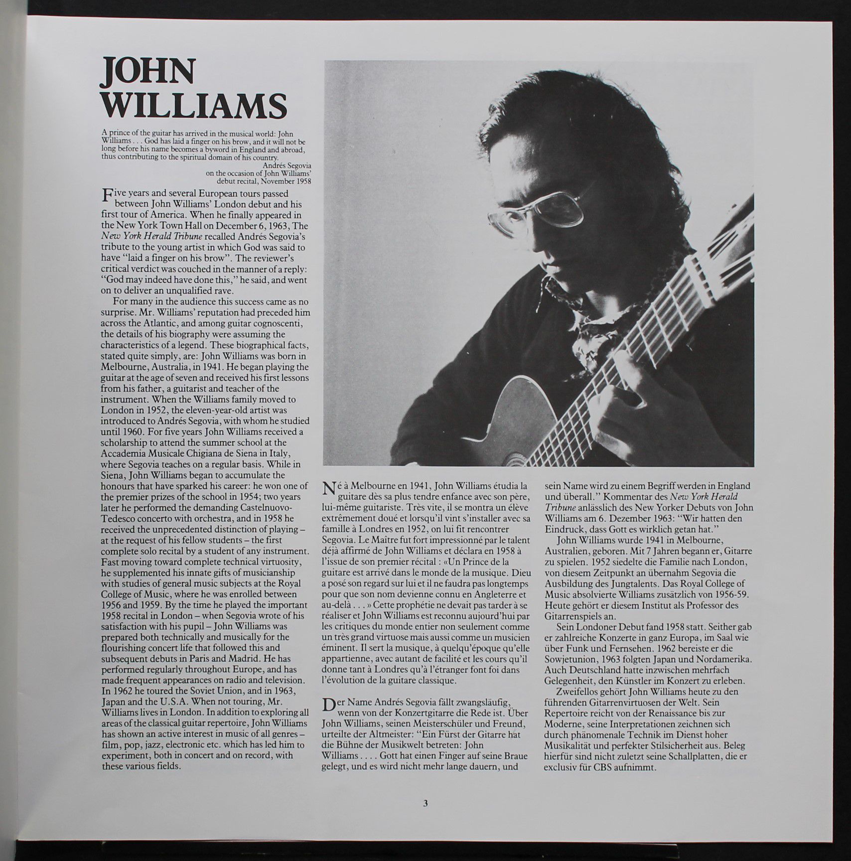 CBS Masterworks 79334 - John Williams (7), Joaquín Rodrigo, Heit - Image 5