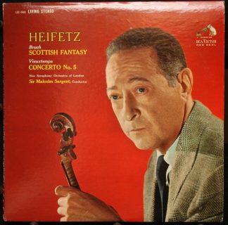 RCA Victor Red Seal LSC-2603 - Jascha Heifetz, Max Bruch, Henri