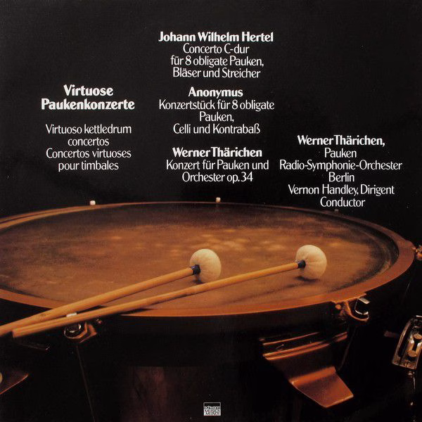 Schwann Musica Mundi VMS 2066 - Johann Wilhelm Hertel, Anonymous