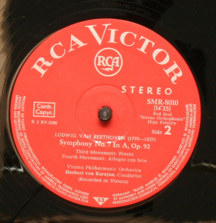 RCA Victor SMR 8010 - Ludwig van Beethoven, Wiener Philharmonike - Image 4