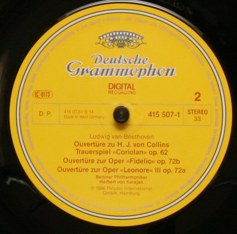 Deutsche Grammophon 415 507-1 - Ludwig van Beethoven, Herbert vo - Image 5