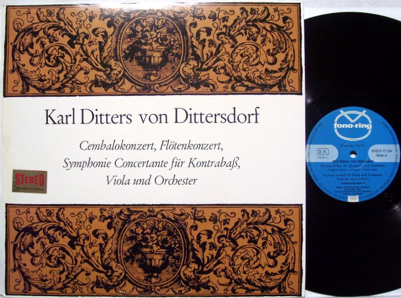 Fono-Ring SFGLP 77 754 - Carl Ditters von Dittersdorf - Cembalok