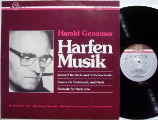 Capella (4) MTH 278 - Harald Genzmer - Harfenmusik