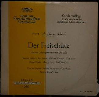 Deutsche Grammophon P 71 138 - Carl Maria von Weber, Eugen Jochu