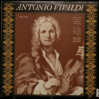 Balcanton ВСА 10117 - Antonio Vivaldi - Концерти За Цигулка И Ст