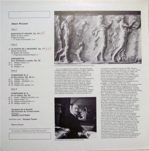 La Voix De Son Maître 2 C 181-52293/4 - Albert Roussel, Orchestr - Image 2