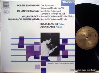 Deutsche Harmonia Mundi DMR 2027 A - Robert Schumann, Johannes B