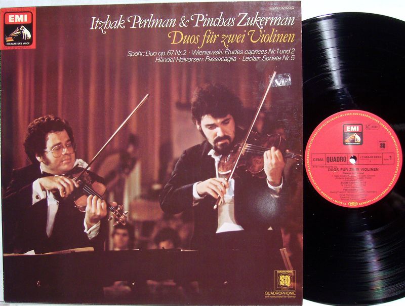 Die Stimme Seines Herrn 1 C 063-02 923 Q - Itzhak Perlman, Pinch