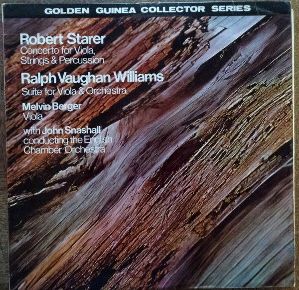 Pye Golden Guinea Records GSGC.14049 - Robert Starer, Ralph Vaug