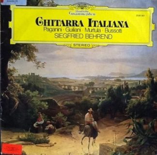 Deutsche Grammophon 2530 561 - Siegfried Behrend - Chitarra Ital