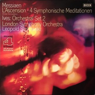 DECCA SAD 22 117 - Olivier Messiaen, Charles Ives, Leopold Stoko