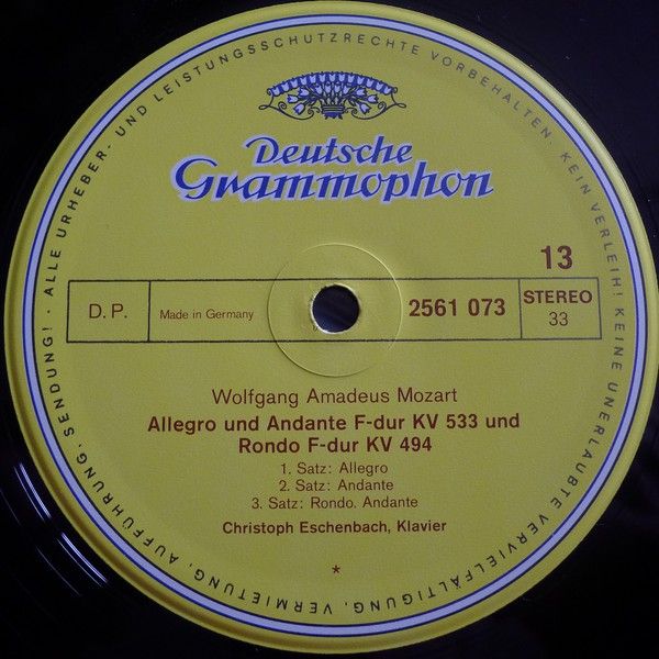 Deutsche Grammophon 2720 031 - Wolfgang Amadeus Mozart, Christop - Image 15