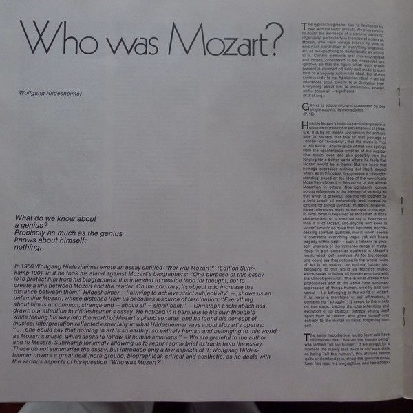 Deutsche Grammophon 2720 031 - Wolfgang Amadeus Mozart, Christop - Image 23