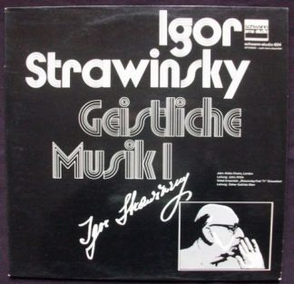Schwann AMS Studio schwann studio 604 - Igor Stravinsky, John Al