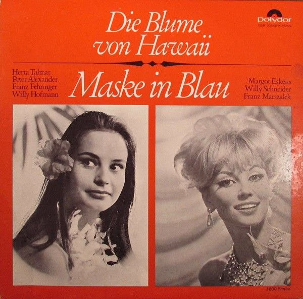 Polydor J 600 - Herta Talmar, Peter Alexander, Franz Fehringer,