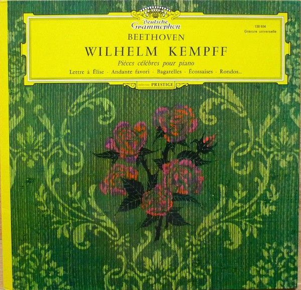 Deutsche Grammophon 138 934 - Ludwig van Beethoven, Wilhelm Kemp