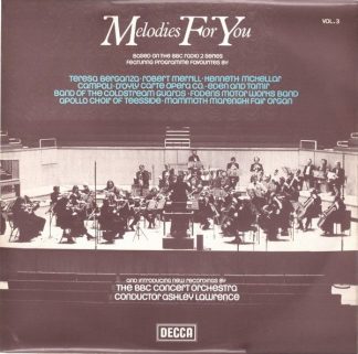 DECCA MOR 519 - Various - Melodies For You Vol.3