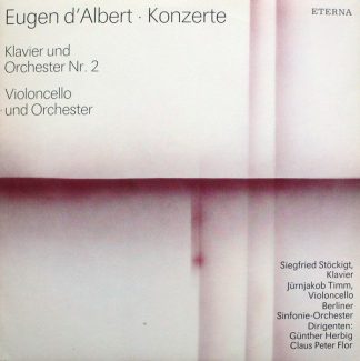 Eterna 8 27 986 - Eugen D'Albert, Siegfried Stöckigt, Jürnjakob