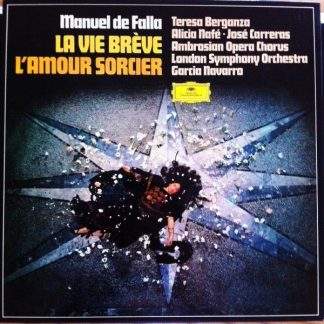 Deutsche Grammophon 2707 108 - Manuel De Falla, Teresa Berganza,