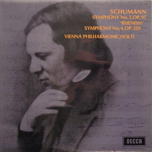 DECCA SXL 6356 - Robert Schumann, Wiener Philharmoniker, Georg S