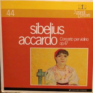 Longanesi Periodici GCL 44 - Jean Sibelius, Salvatore Accardo -