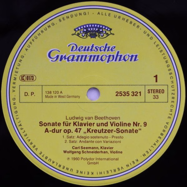 Deutsche Grammophon 2535 321 - Ludwig Van Beethoven, Wolfgang Sc - Image 3