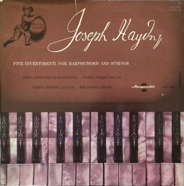 Hungaroton LPX 11 468 - Joseph Haydn, János Sebestyén, Vilmos Tá