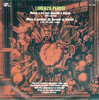 ANGELICUM STA 9026 - Lorenzo Perosi, Francesco Zambelli, Alessan