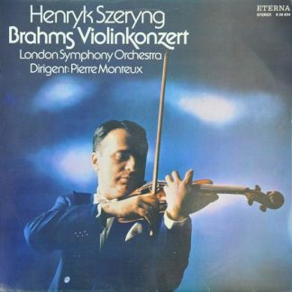 Eterna 8 26 824 - Henryk Szeryng, Johannes Brahms, London Sympho