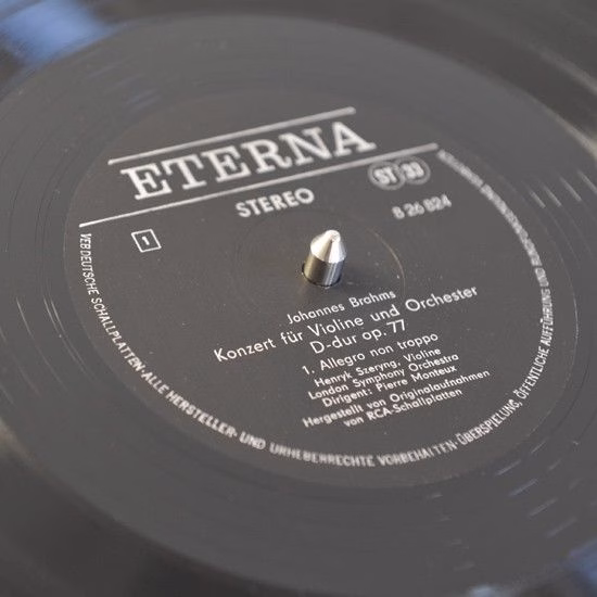 Eterna 8 26 824 - Henryk Szeryng, Johannes Brahms, London Sympho - Image 4