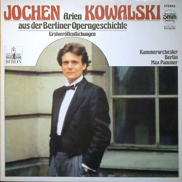 Eterna 725 078 - Jochen Kowalski - Arien Aus Der Berliner Operng