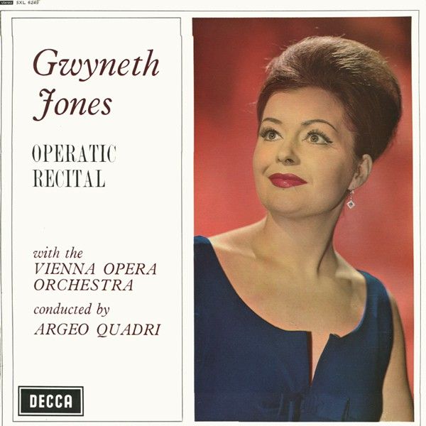 DECCA SXL 6249 - Gwyneth Jones, Orchester Der Wiener Staatsoper,