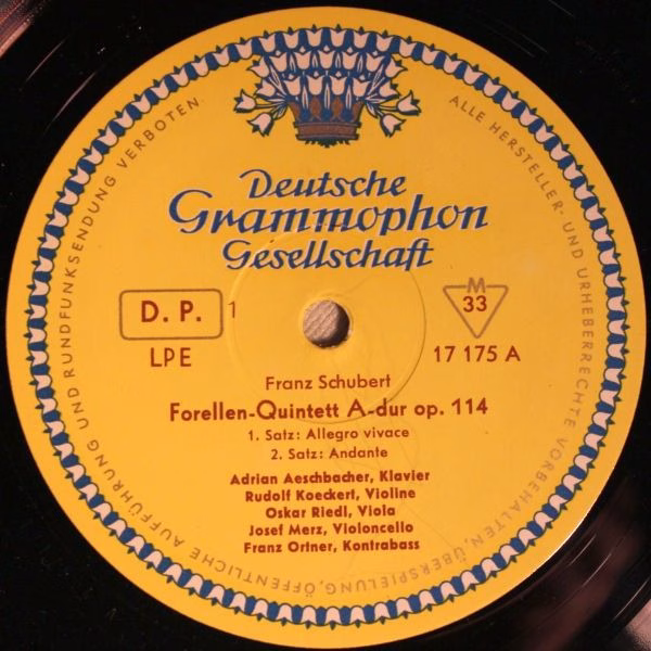 Deutsche Grammophon LPE 17 175 - Franz Schubert, Adrian Aeschbac - Image 2