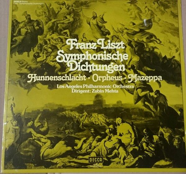 DECCA 29 562-6 - Franz Liszt, Los Angeles Philharmonic Orchestra
