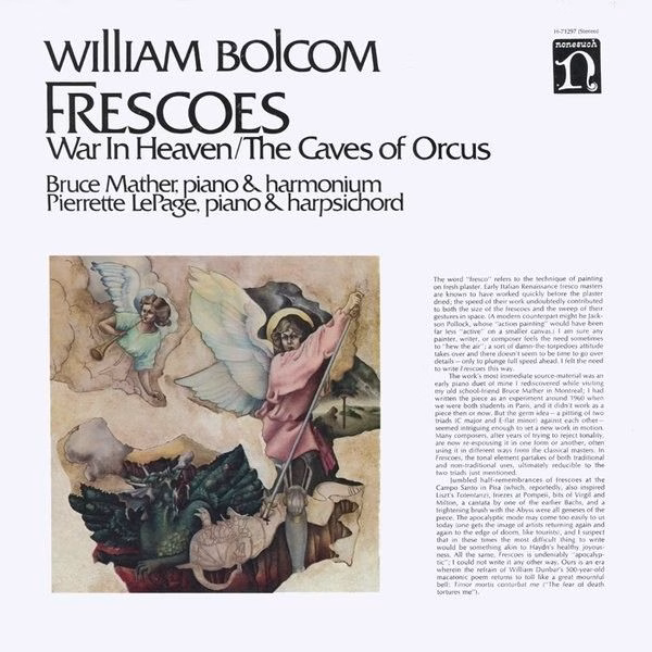 Nonesuch Records H-71297 - William Bolcom, Bruce Mather, Pierret