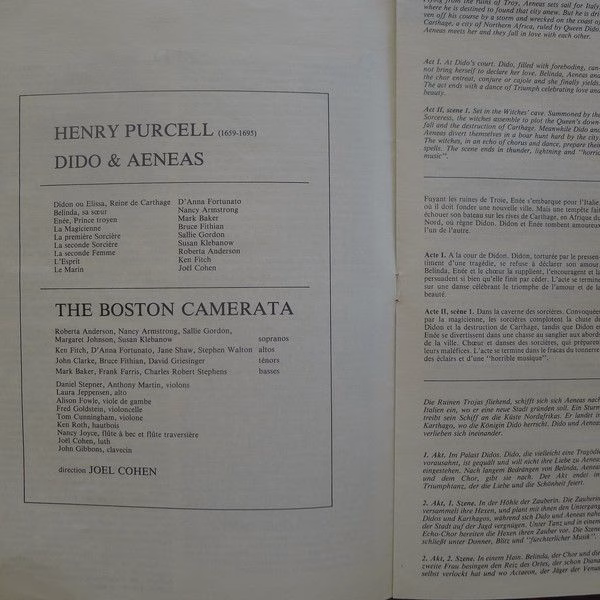 harmonia mundi France HM 10.067 - Henry Purcell, Boston Camerata - Image 6
