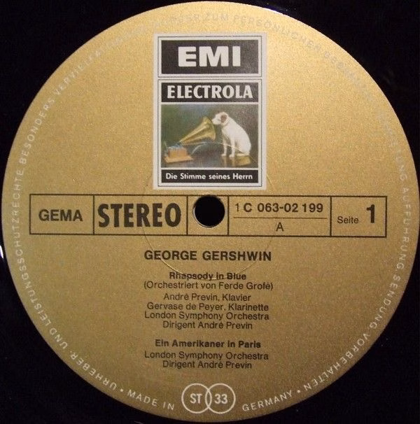 Die Stimme Seines Herrn 1C 063-02 199 - George Gershwin, André P - Image 3