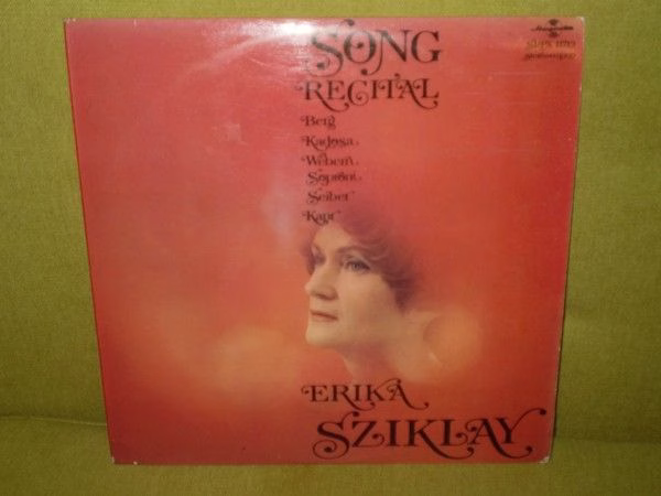 Hungaroton SLPX 11713 - Erika Sziklay, Alban Berg, Kadosa Pál, A - Image 3